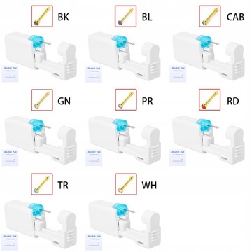 PRZEKŁUWANIE USZU NOSA PISTOLET przekłuwania 5.5cm