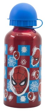 SPIDERMAN bidon aluminiowy z ustnikiem 400ml