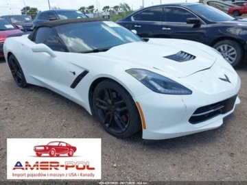 Chevrolet Corvette C7 2016 Chevrolet Corvette 2016 Stingray Z51 6.2 Benzyna 460KM