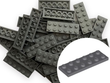 LEGO 3795 PLATE 2x6 Płytka Dark Bluish Gray DBG Ciemny Szary 10szt