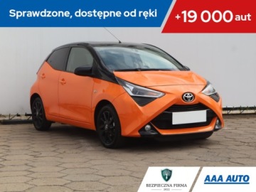 Toyota Aygo II Hatchback 3d Facelifting 1.0 VVT-i 72KM 2019 Toyota Aygo 1.0 VVT-i, Salon Polska, GAZ, Klima