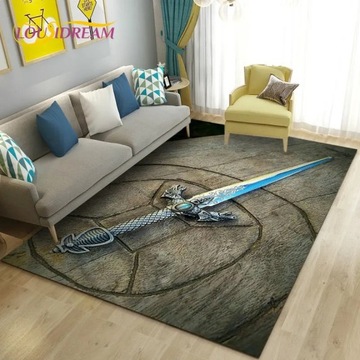 Dywany 3D drewno piaskowe dywan do składania dywa80x120cm