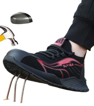 LEKKIE buty robocze BHP SPORTOWE męskie ADIDASY damskie półbuty
