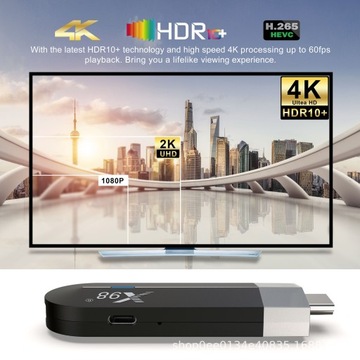 Декодер ТВ-сети X98S500 Android11 ​​S905Y4 ТВ-медиаплеер, декодер