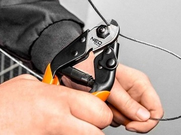 Ножницы Neo Tools для проволоки, брони и лесок