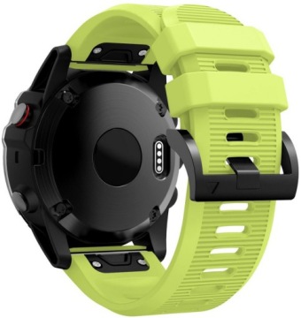 LIME Garmin FENIX 7X сапфировый ремешок с солнечной батареей