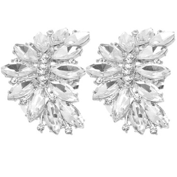 2 шт. съемные зажимы для обуви, пряжки для обуви с кристаллами