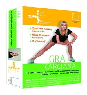 SUPERFORMA GRA KARCIANA ĆWICZENIA SPORT