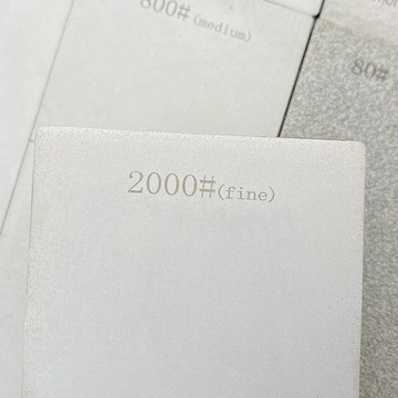 80-3000# Set Diamond Sharpening Stone No-slip Base Kitchen Whetstone Quick