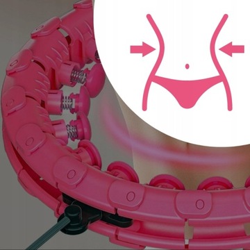 HULA HOP ODCHUDZAJĄCE Z WYPUSTKAMI MASAŻEREM SMART