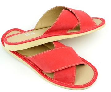 KAPCIE PANTOFLE KLAPKI DOMOWE DAMSKIE CIAPY r. 39 - 25 cm