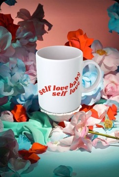 SELF LOVE BABY позитивная подарочная кружка