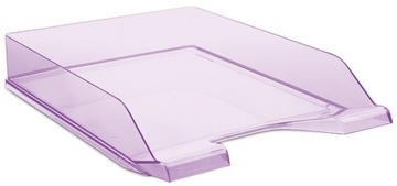 SZUFLADA PÓŁKA NA PAPIERY DOKUMENTY A4 fioletowa