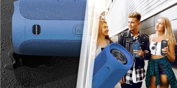 БЕСПРОВОДНАЯ ПОРТАТИВНАЯ КОЛОНКА BLUETOOTH MANTA RADIO FM AUX IPX4 TWS MP3