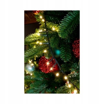 1500 светодиодных ламп с программатором, холодный белый, 34 м.