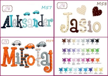 8-БУКВЕННЫЕ БУКВЫ НА СТЕНЕ, 3 БЕСПЛАТНЫХ ДЕКОРА