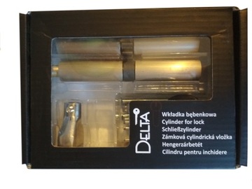 Wkładki system 1 klucza do drzwi Delta Royal 84