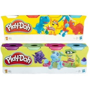 PLAY DOH CIASTOLINA ZESTAW 4 TUB, 1 zestaw