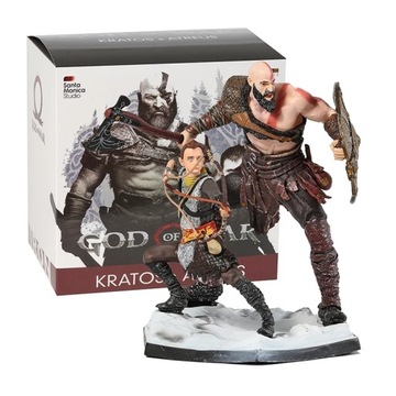 God of War Ragnarok Kratos Atreus Figurka z PL
