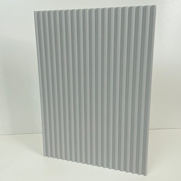 Мебельные фасады МДФ лакированные - рифленые W10