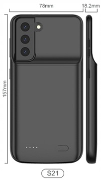 АККУМУЛЯТОРНЫЙ КЕЙС POWERBANK ДЛЯ SAMSUNG S21 4800 мАч