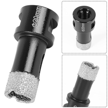 OTWORNICA DIAMENTOWA KORONKA WIERTŁO 20mm M14 DO PŁYTEK GRES KAMIEŃ GLAZURY
