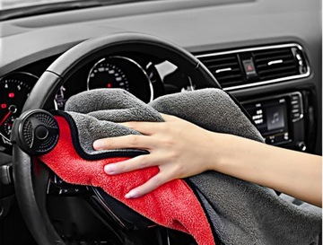 Полотенце для сушки автомобильной краски, микрофибра, 90х60, 750мг, супервпитывающий.