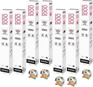 MULTIPROTEC 1000 ogrzewanie podłogowe 56m2 +5 taśm