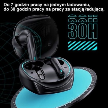 Беспроводные наушники USAMS Bluetooth 5.3 TWS ENC Gaming Earbuds