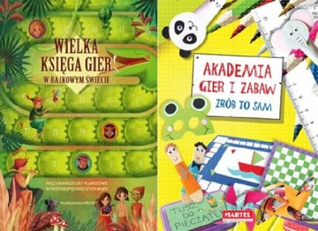 Wielka księga gier w bajkowym + Akademia gier