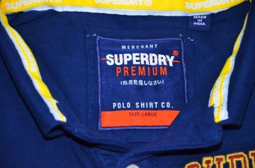 SuperDry Classic Superstate Pique Polo Shirt (L)