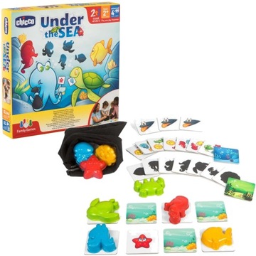 GRA PAMIĘCIOWA POD WODĄ UNDER THE SEA 2+
