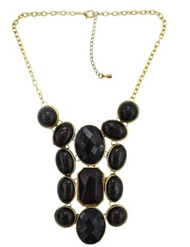 Fashion Red Green Coffee Resin Beaded Statement Necklaces for Women Bohemia