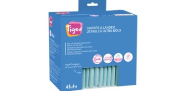 Підкладка для пеленання в листах Tigex 60x40 см 20 шт.
