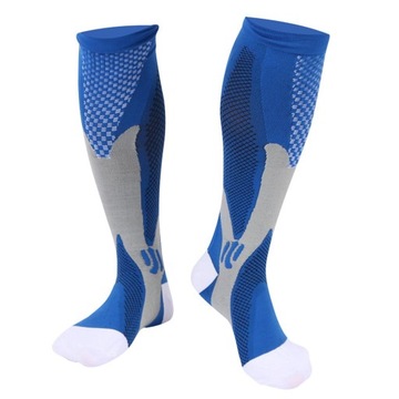 1 para sportowych skarpet uciskowych Unisex