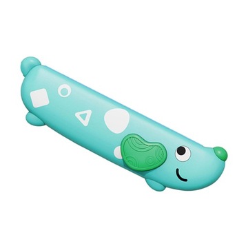 Harmonijka dla dzieci, 16-otworowa harmonijka zabawkowa, edukacyjna muzyczna zieleń