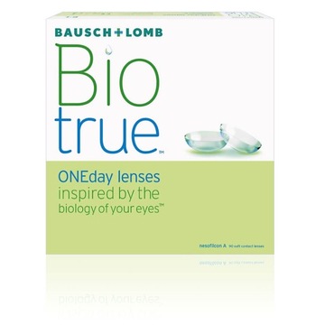 Soczewki jednodniowe Bausch&Lomb Biotrue 90szt