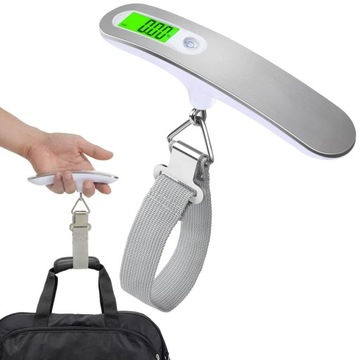 WAGA DO BAGAŻU WALIZKI BAGAŻOWA LOTNICZA PODRÓŻNA TURYSTYCZNA LCD 50kg