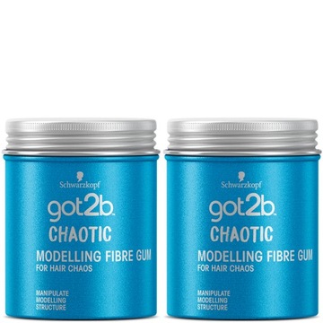 Schwarzkopf got2b Резинка для волос Chaotic 100 мл x3