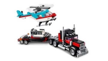 31146 Бортовой грузовик и вертолет LEGO CREATOR
