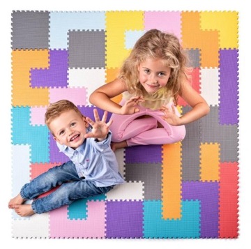 PUZZLE PIANKOWE MATA PIANKOWA TRESER MÓZGU KLOCKI