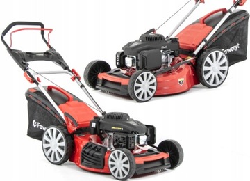 FAWORYT MOCNA STALOWA KOSIARKA SPALINOWA Z NAPĘDEM KOSZEM 46cm LONCIN 139cc