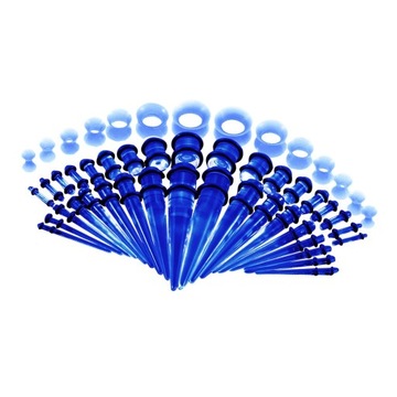50pcs Ear Stretching G G Acrylic Cones & + ,