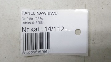 MASTER MOVANO II PANEL KLIMATIZACE 03-10