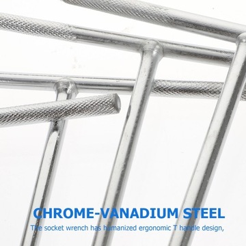 Набор ключей-удлинителей Т-образных 7 шт.