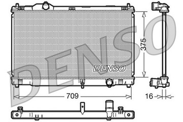 DENSO CHLADIČ MOTORU LEXUS IS 250 05-