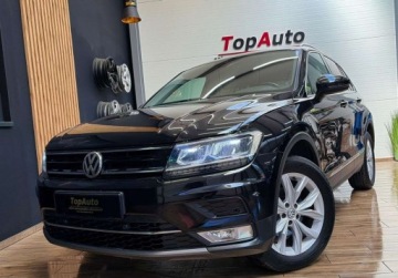 Volkswagen Tiguan I SUV Facelifting 2.0 TDI BlueMotion Technology 150KM 2016 Volkswagen Tiguan 2.0 TDI150KM HIGHLINE 4x4 150KM DSG bezwypadkowy VIRTUAL
