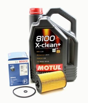 FILTR OLEJU+ OLEJ AUDI A4 B8 2.0 TDI CNHC CNAH