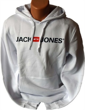 OUTLET Jack&Jones bluza męska biała rozmiar L
