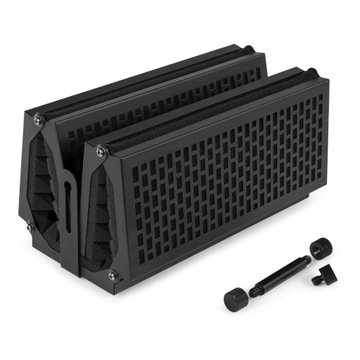 MRF30 Vonyx акустическая кабина для микрофона, черная